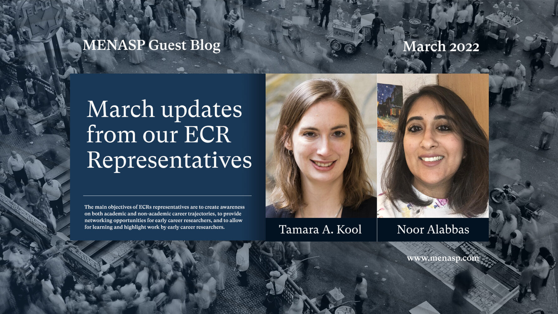 March updates from our ECR Representatives