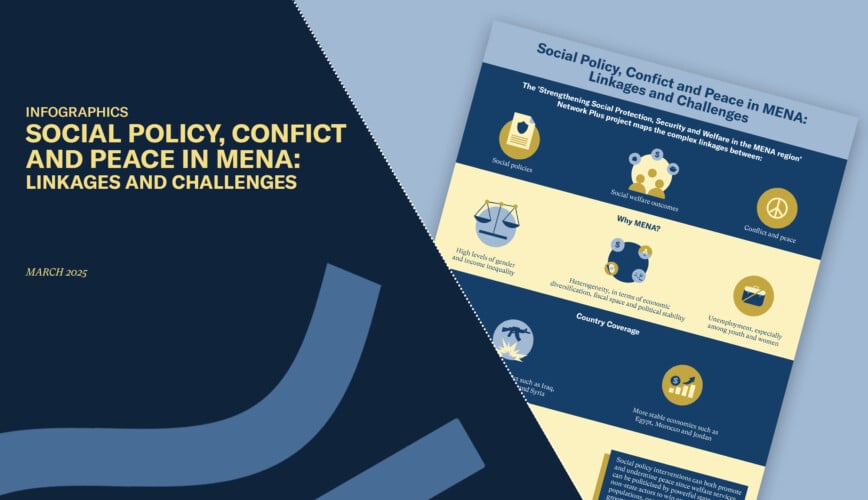 Visualising Social Policy, Conflict and Peace in MENA: New Insights from the MENASP-CP Network