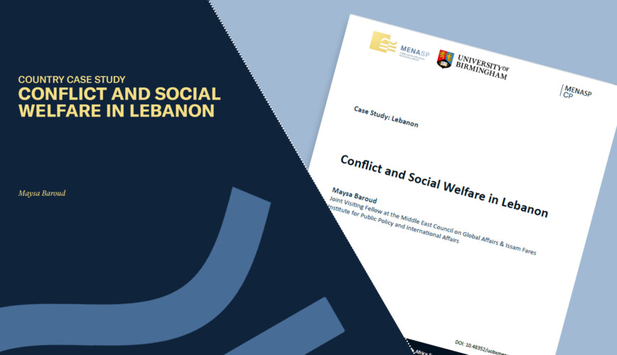 Case Study: Conflict and Social Welfare in Lebanon